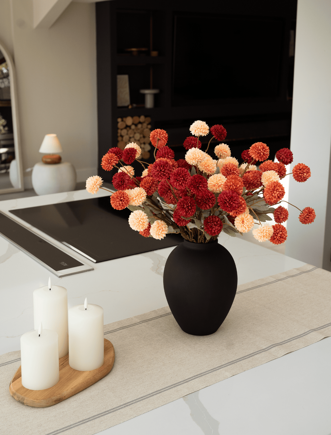 Zijden Kiku Bloemen - Mix