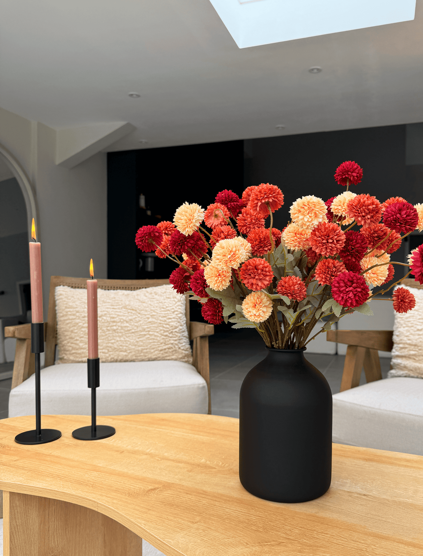 Zijden Kiku Bloemen - Mix